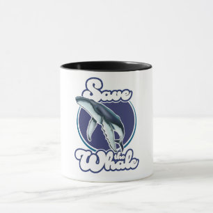 Mug Sauvez la baleine