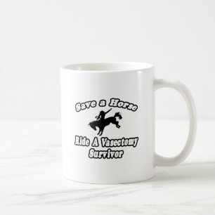 Mug Sauvez le cheval, le tour Vasectomie Survivant