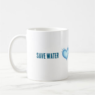 Mug Sauvez l'eau De l'environnement de conservation Ty