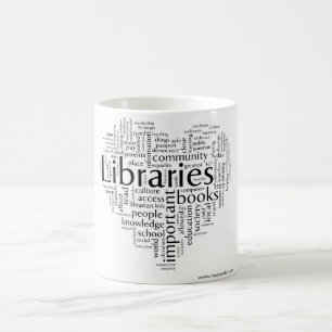Mug Sauvez les bibliothèques 5