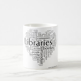 Mug Sauvez les bibliothèques 5