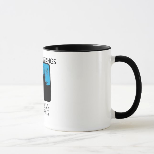 Mug Sauvez les mustangs (Droite)