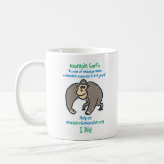Mug Sauvez notre gorille de montagne
