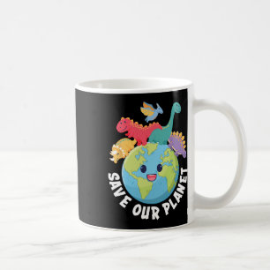 Mug Sauvez Notre Planète Dinosaur Jour des terres Enfa