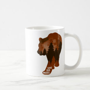 Mug Sauvez notre Woods De l'environnement Protection O