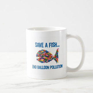 MUG SAUVEZ UNE POLLUTION DE BALLON D'EXTRÉMITÉ DE