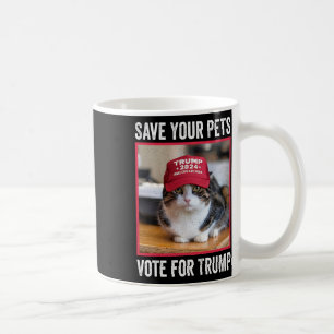 Mug Sauvez Vos Animaux Votez Trump Élection Américaine