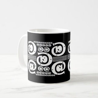 Mug Savoir Où Vous Êtes À @t Signer Noir & Blanc Desig