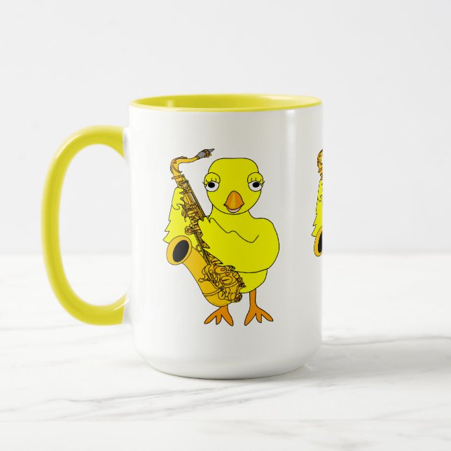 Mug Saxophone Chick (Gauche)