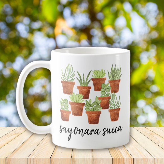 Mug Sayonara Succa Succulent (Créateur téléchargé)