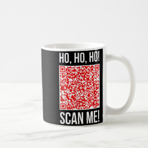 Mug Scannez-moi ! Qr Scannez-moi Blague Drôle Santa No
