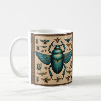Mug Scarabes égyptiens colorés