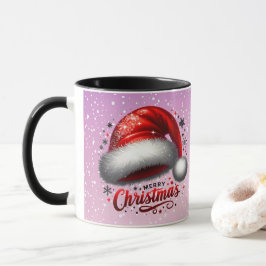 Mug Scarlet Santa Hat Glow 