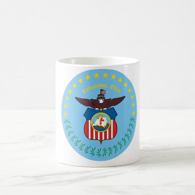 Mug Sceau de Columbus, Ohio (Centre)