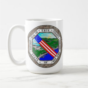 Mug Sceau de la ville de Buffalo/Sceau du comté d'Erie