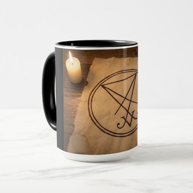 Mug Sceau de Lucifer (Devant gauche)
