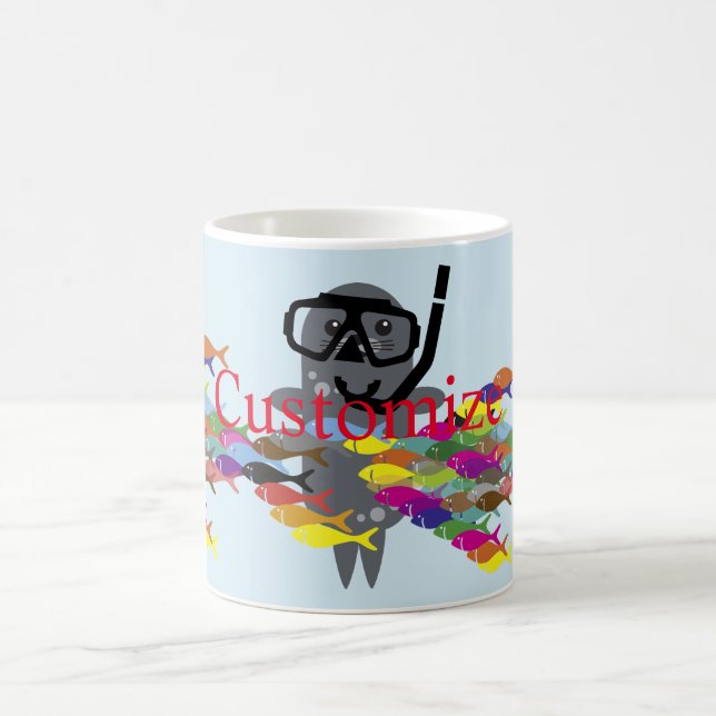 Mug Sceau gris Thunder_Cove (Centre)
