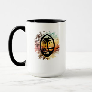 Mug Sceau Guam Sunrise