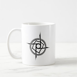 Mug Sceau Tribal Géométrique - Emblème d'Étoile Abstra