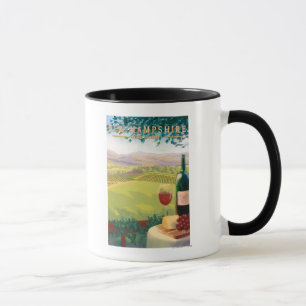 Mug Scène de campagne du New Hampshire