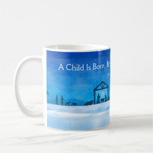 Mug Scène de la Nativité de la Nuit Silencieuse