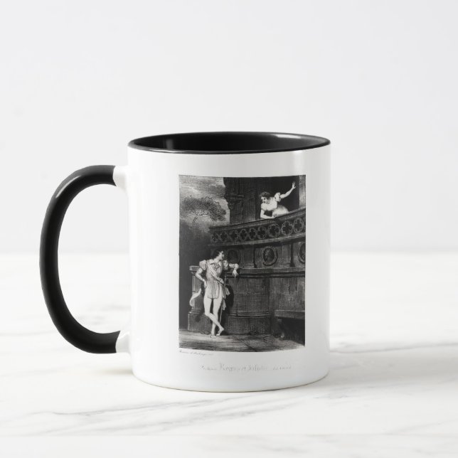 Mug Scène de l'acte III de 'Romeo et de Juliet (Gauche)