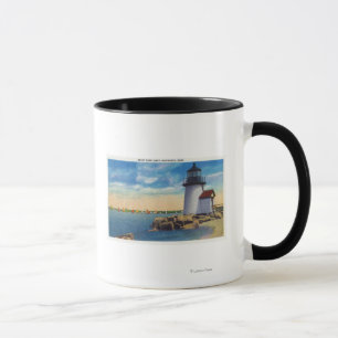 Mug Scène de phare de point de Brant