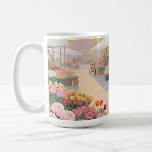 Mug Scène de rue Fleur Solaire