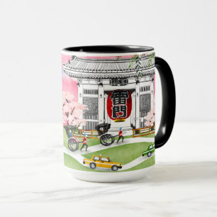 Mug Scène du Japon