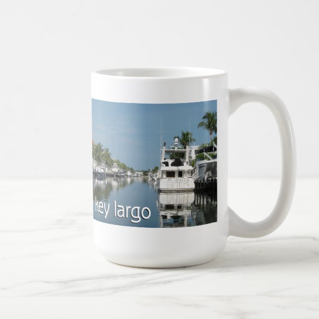 Mug Scène principale de Largo avec des bateaux (Droite)