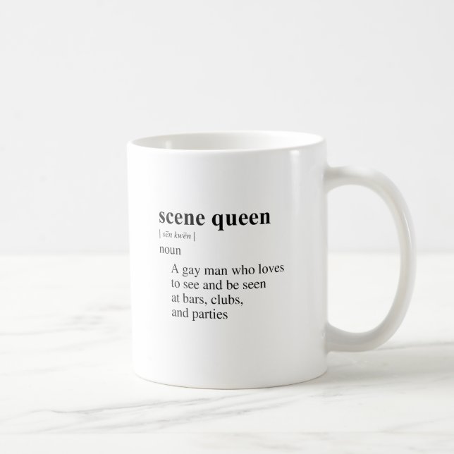 MUG SCÈNE QUEEN (Droite)