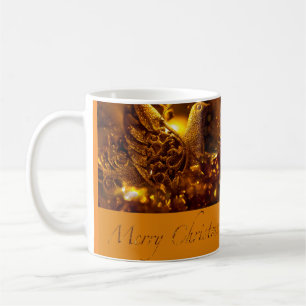 Mug Scène traditionnelle de Noël de la colombe d'or
