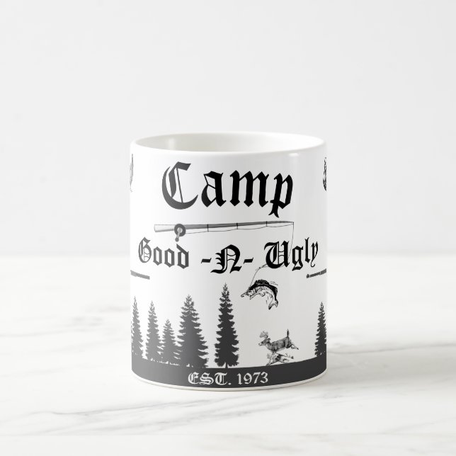 Mug Scènes de bois Nom du camp (Centre)