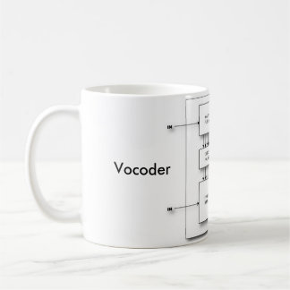 Mug Schéma fonctionnel de vocodeur