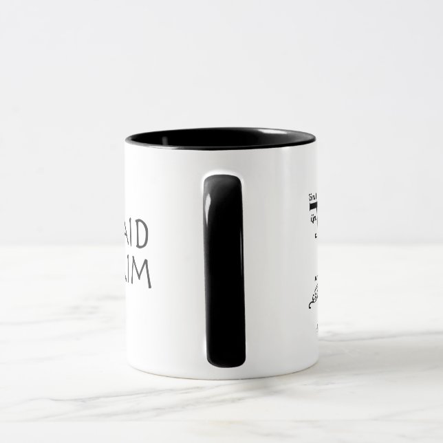 Mug Schéma Thébaïde Original (Poignée)