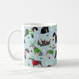 Mug Schnauzer de Noël