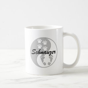 Mug schnauzer de yang de yin
