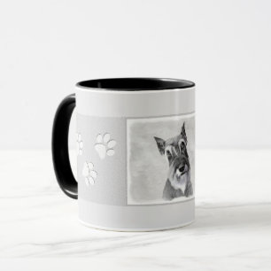 Mug Schnauzer (Giant) Peinture - Chien Art