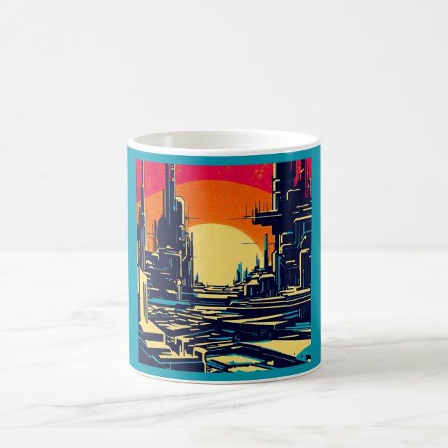 Mug Sciage urbain futuriste SF 1 (Centre)