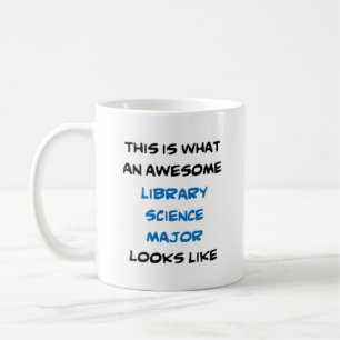 Mug science de bibliothèque majeure, génial