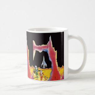 Mug Science-fiction vintage, Aliens de la science-fict