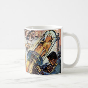 Mug Science-fiction vintage, Expérience de laboratoire