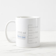 Science Lab Beaker Personnalisé Grand Étiquette Mu