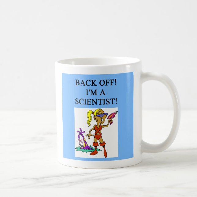 Mug scientifique de femme, scientifique de femme (Droite)