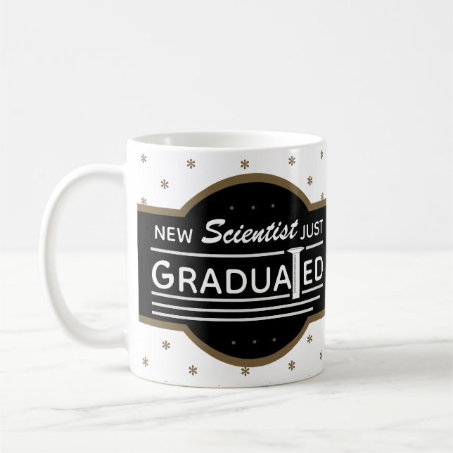 Mug Scientifique scientifique diplômée Cylindre (Gauche)
