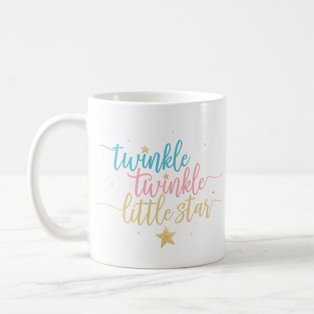 Mug Scintillement de scintillement peu d'étoile (Gauche)