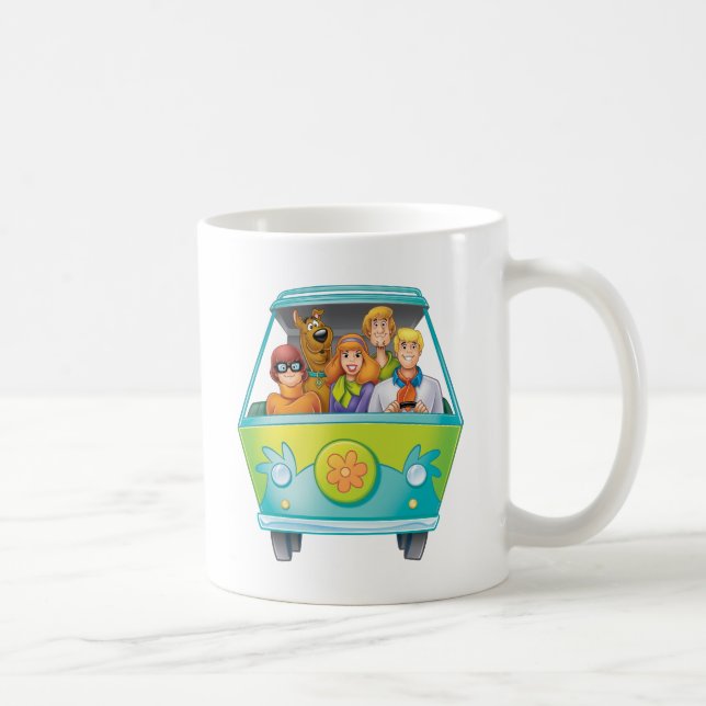 Mug Scooby-Doo & Gang Mystery Machine Airbrush (Droite)