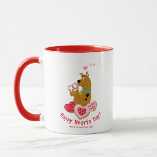Mug Scooby-Doo - Joyeuse Journée des Coeurs