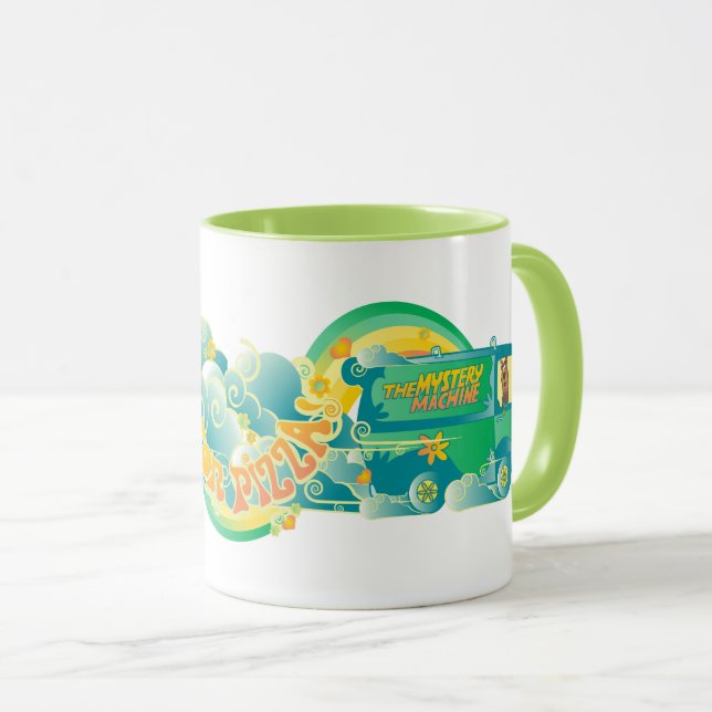 Mug Scooby-Doo | Machine Mystère "Je freine pour la pi (Devant droit)