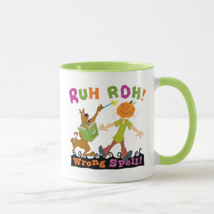 Mug Scooby-Doo Ruh Roh ! Mauvais sort !